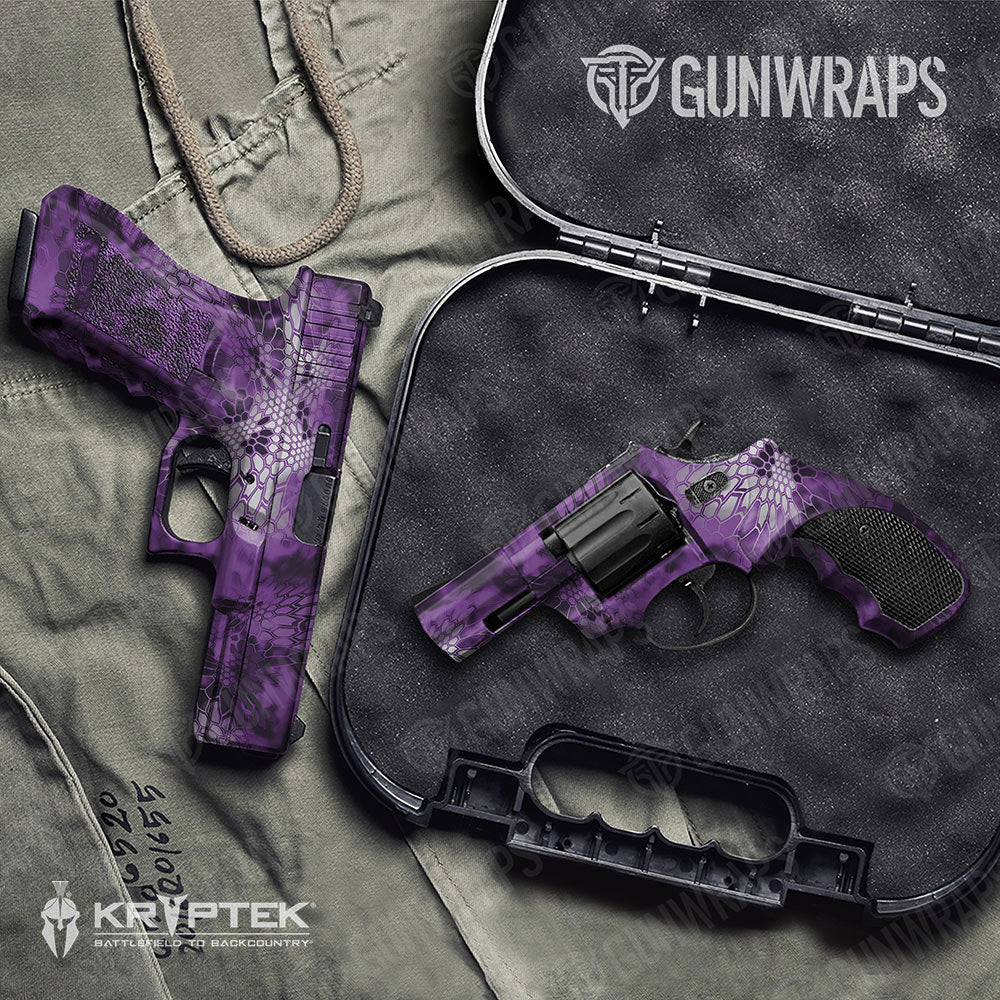 Kryptek Amethyst Gun Skin Vinyl Wrap