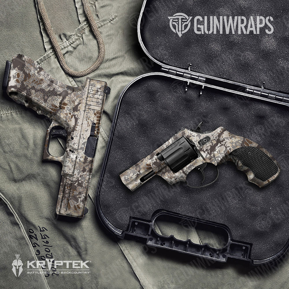 Kryptek Obskura Driftwood Gun Skin Vinyl Wrap