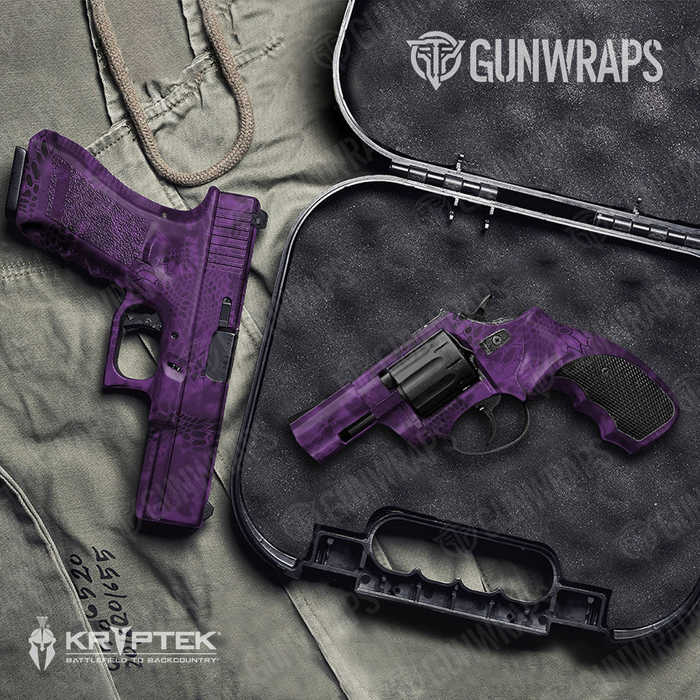 Kryptek Purple Gun Skin Vinyl Wrap