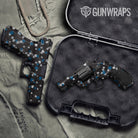 Paintball Blue Tiger Gun Skin Vinyl Wrap