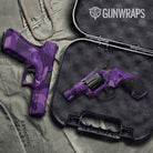 Ragged Elite Purple Gun Skin Vinyl Wrap