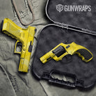 Ragged Elite Yellow Gun Skin Vinyl Wrap