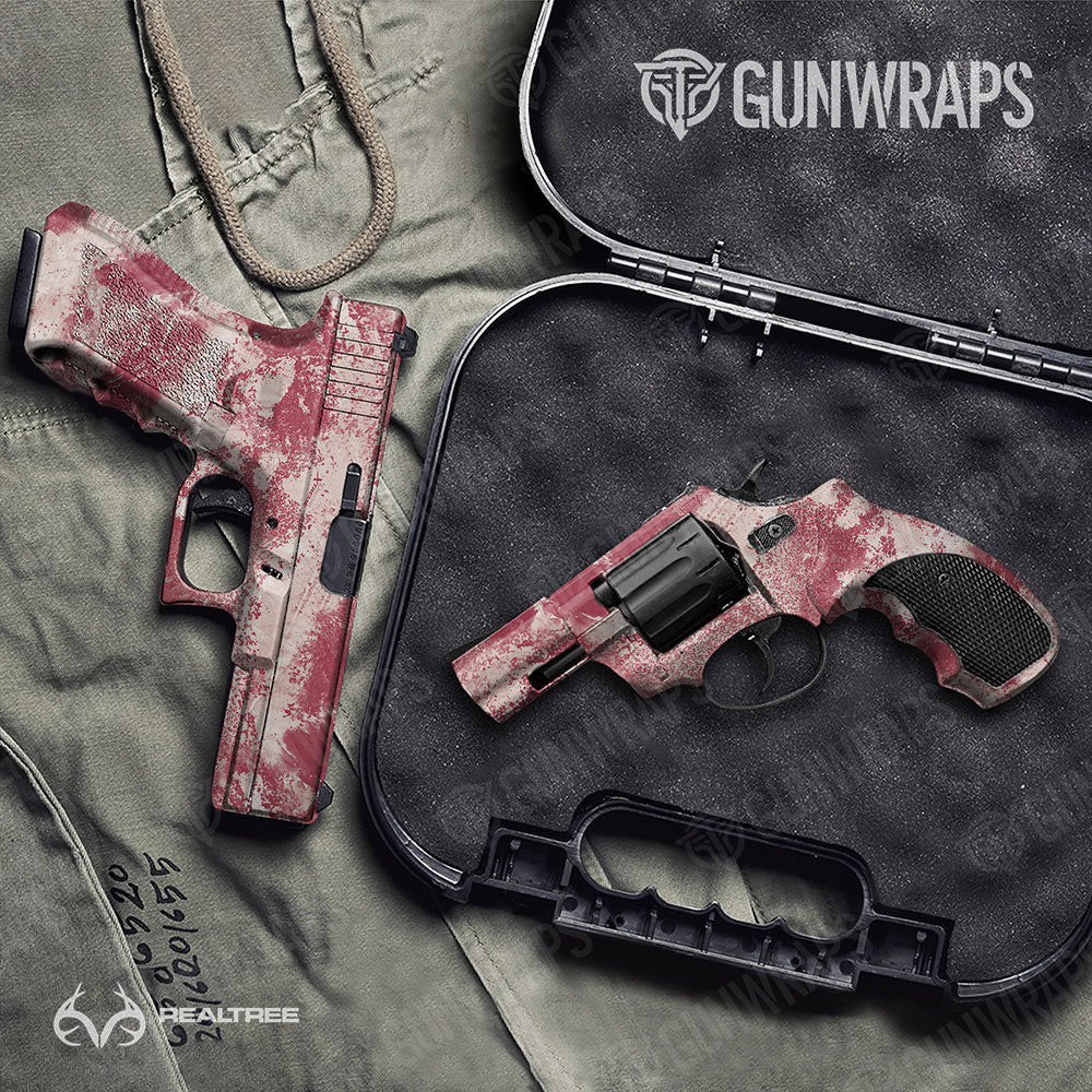 Realtree XTREME Viva Magenta Gun Skin Vinyl Wrap