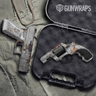 Rust 3D White Gun Skin Vinyl Wrap