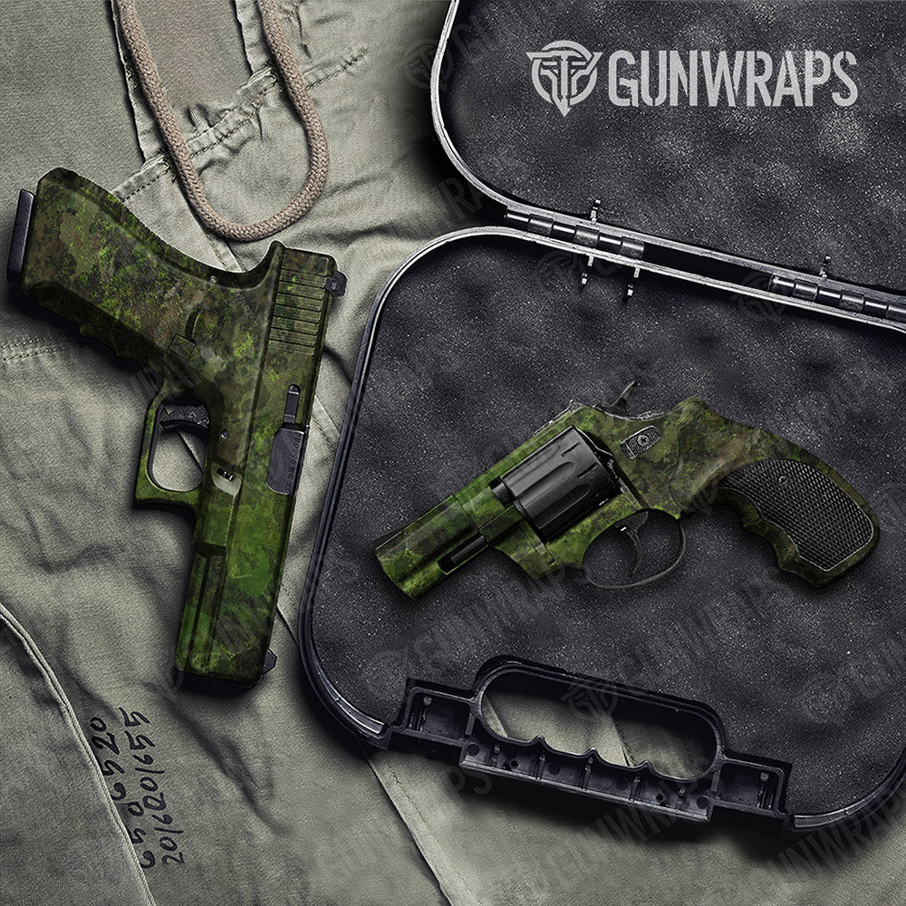 Substrate Subtropic Gun Skin Vinyl Wrap