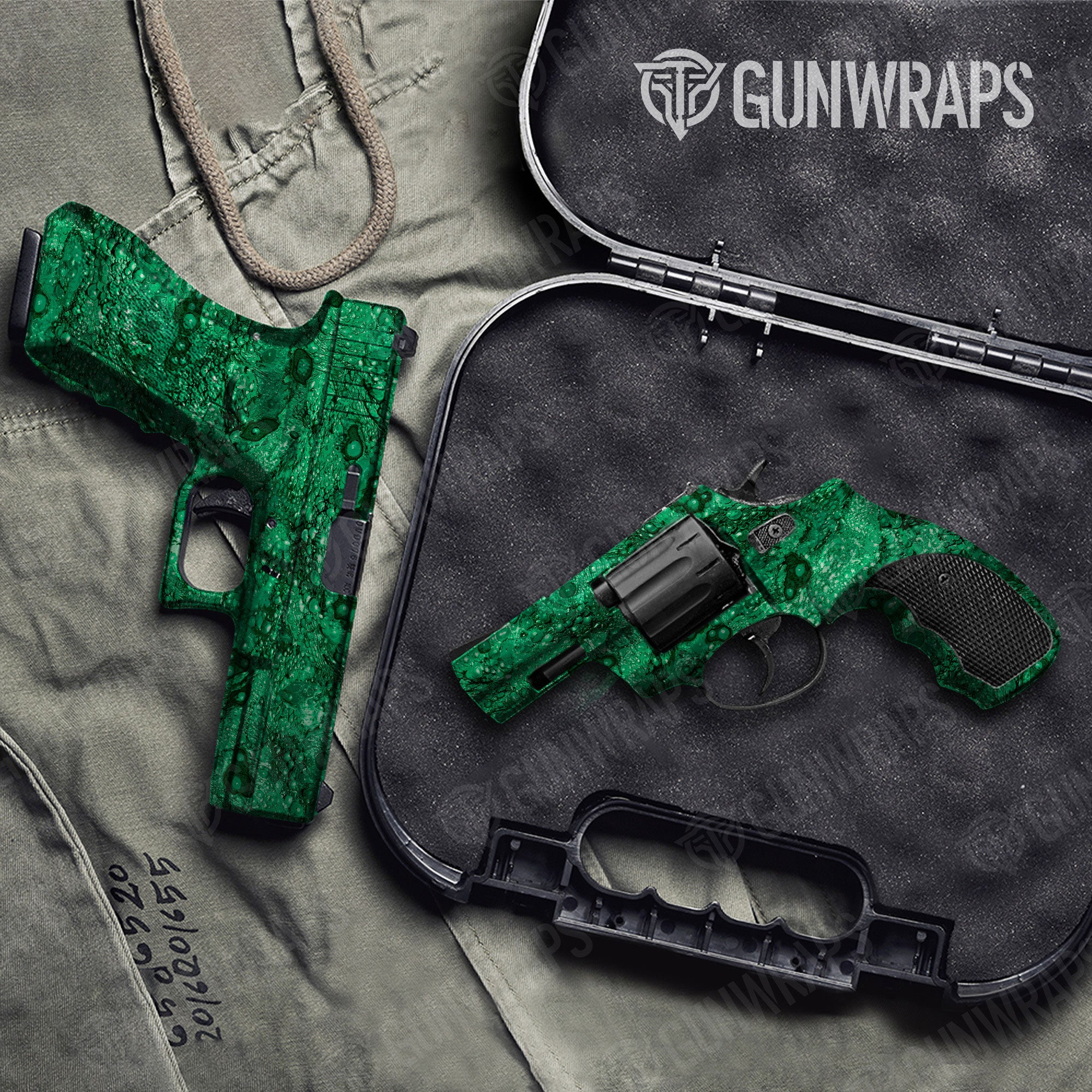 Toadaflage Green Gun Skin Vinyl Wrap