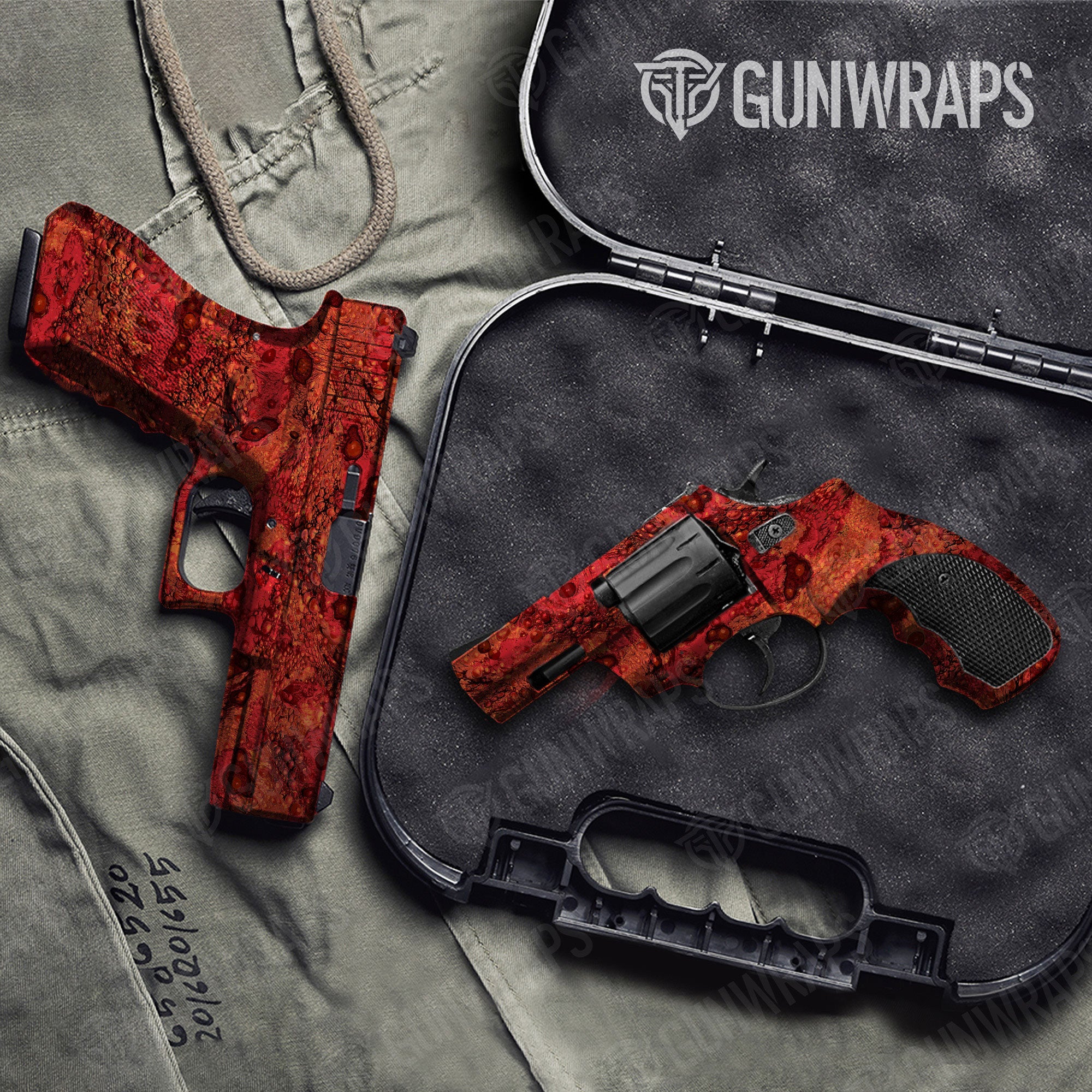 Toadaflage Magma Gun Skin Vinyl Wrap