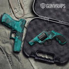 Trigon Elite Tiffany Blue Gun Skin Vinyl Wrap