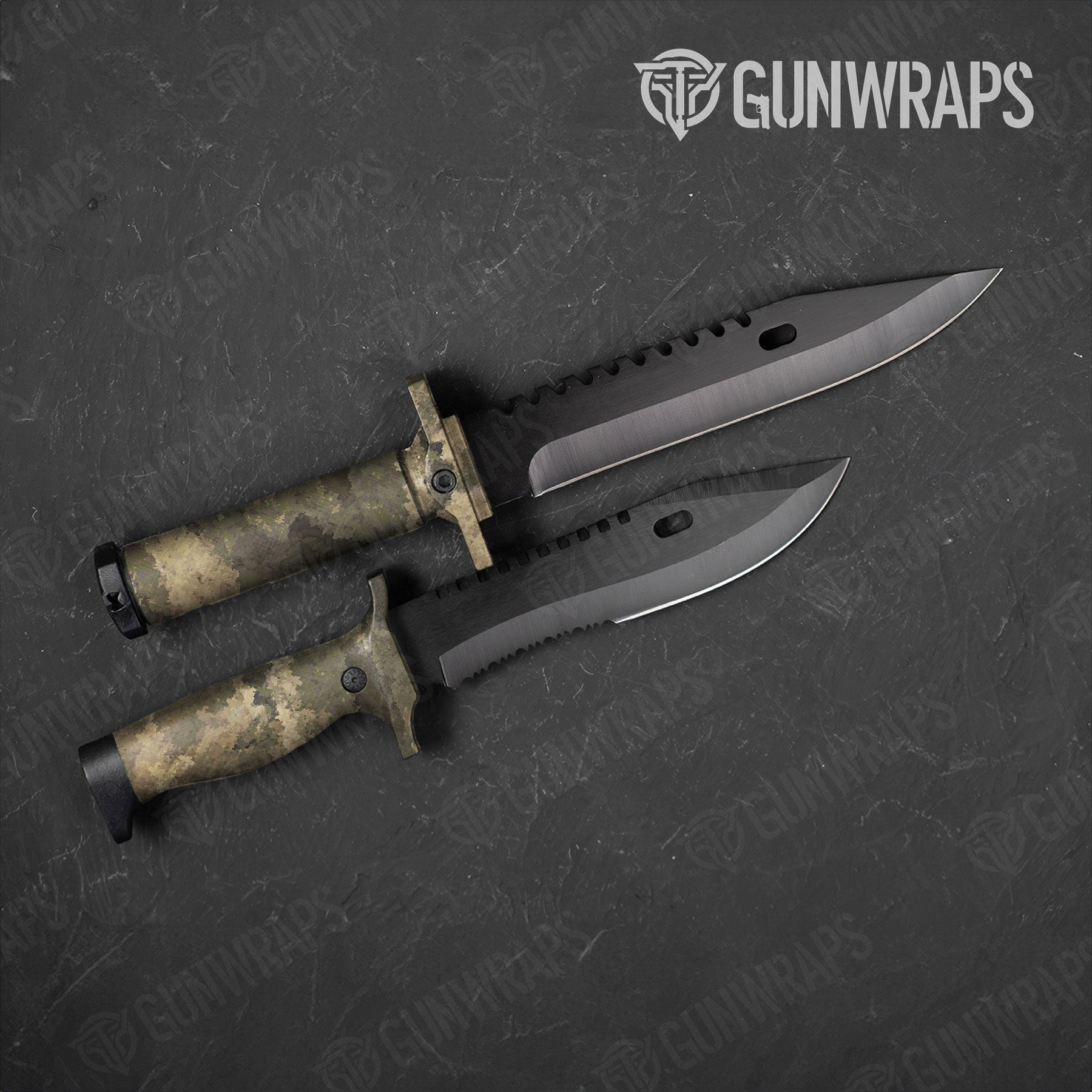 A-TACS AU-X Gun Skin Vinyl Wrap