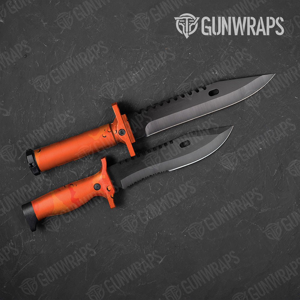 Battle Storm Elite Orange Gun Skin Vinyl Wrap