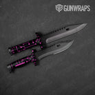 Circuit Board Magenta Gun Skin Vinyl Wrap