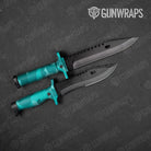 Classic Elite Tiffany Blue Gun Skin Vinyl Wrap