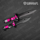 Classic Magenta Tiger Gun Skin Vinyl Wrap