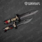 Classic Militant Red Gun Skin Vinyl Wrap