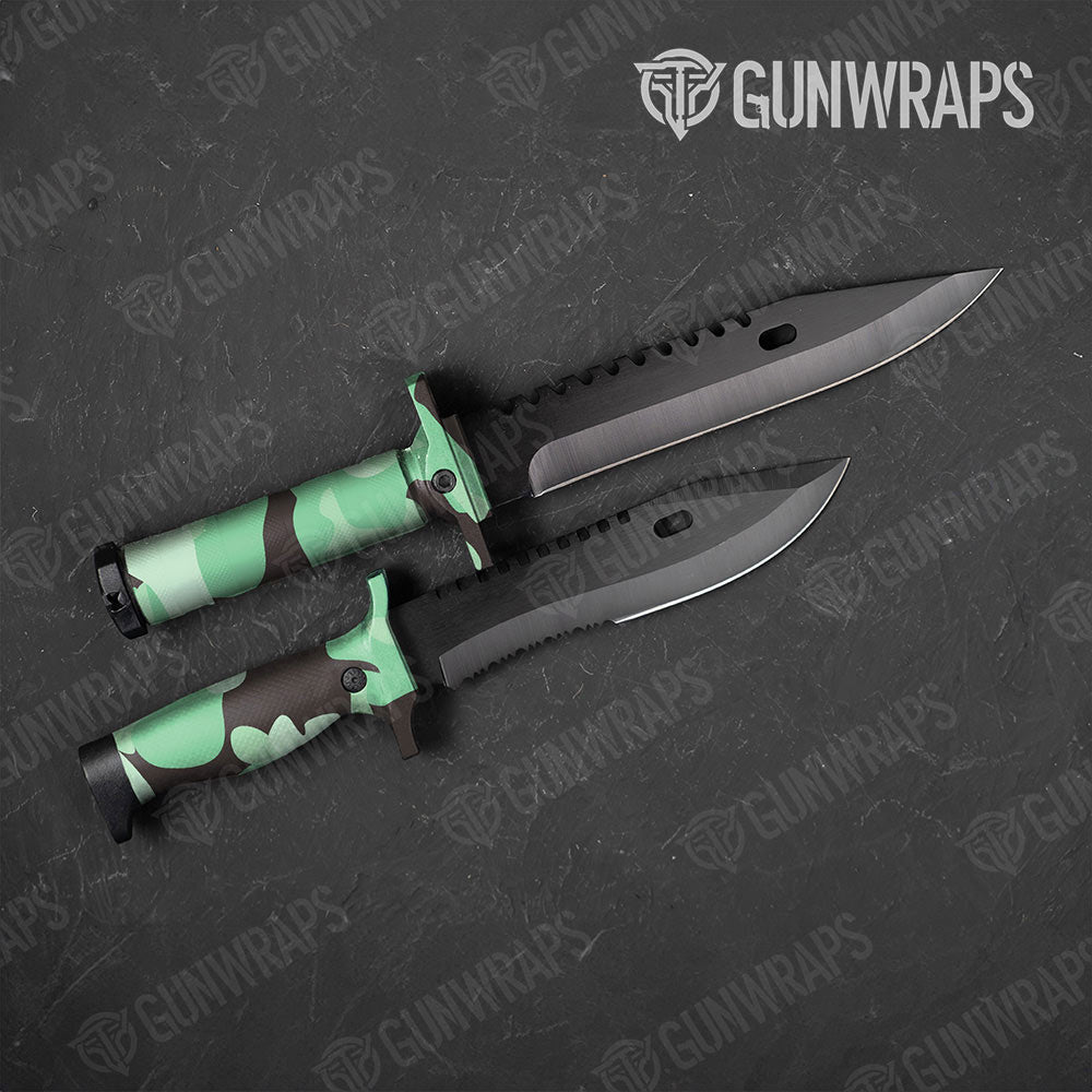 Classic Mint Chocolate Chip Gun Skin Vinyl Wrap