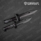 Cumulus Elite Black Gun Skin Vinyl Wrap