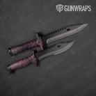 Damascus Magenta Gun Skin Vinyl Wrap