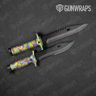 Digital Carnival Gun Skin Vinyl Wrap