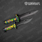 Digital Mardi Gras Gun Skin Vinyl Wrap