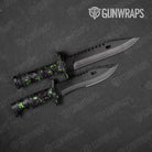 Digital Metro Green Gun Skin Vinyl Wrap