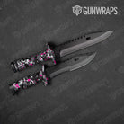 Digital Urban Magenta Gun Skin Vinyl Wrap