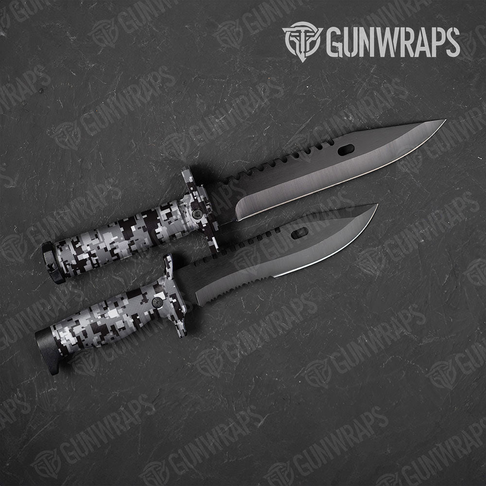 Digital Urban Night Gun Skin Vinyl Wrap