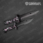 Digital Urban Pink Gun Skin Vinyl Wrap
