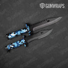 Erratic Baby Blue Gun Skin Vinyl Wrap