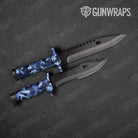 Erratic Blue Urban Night Gun Skin Vinyl Wrap