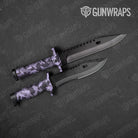 Erratic Lilac Gun Skin Vinyl Wrap