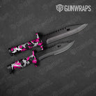 Erratic Magenta Tiger Gun Skin Vinyl Wrap
