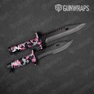 Erratic Pink Tiger Gun Skin Vinyl Wrap
