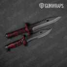 Erratic Vampire Red Gun Skin Vinyl Wrap