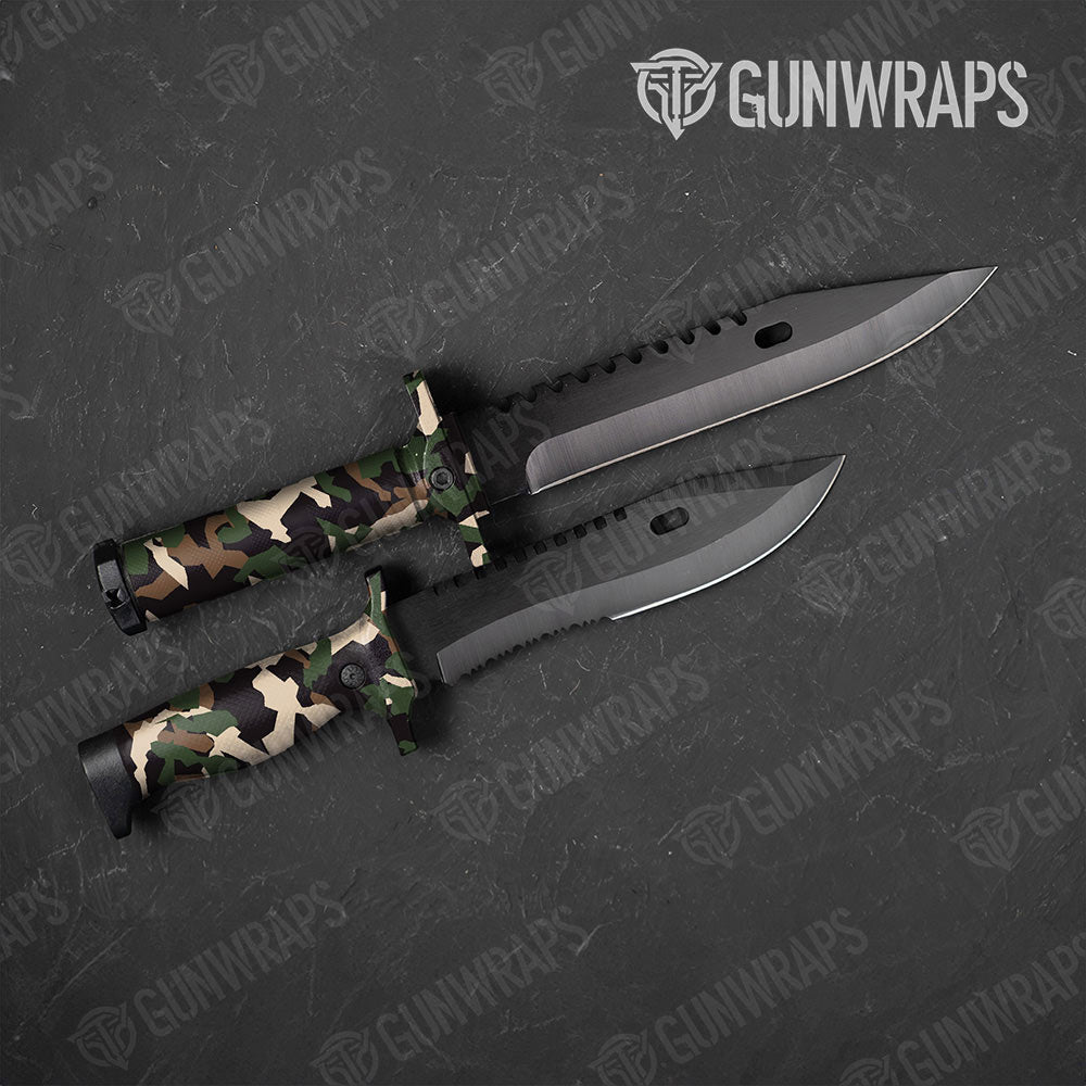 Erratic Woodland Gun Skin Vinyl Wrap