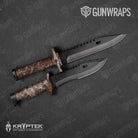 Kryptek Banshee Gun Skin Vinyl Wrap