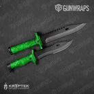 Kryptek Green Gun Skin Vinyl Wrap