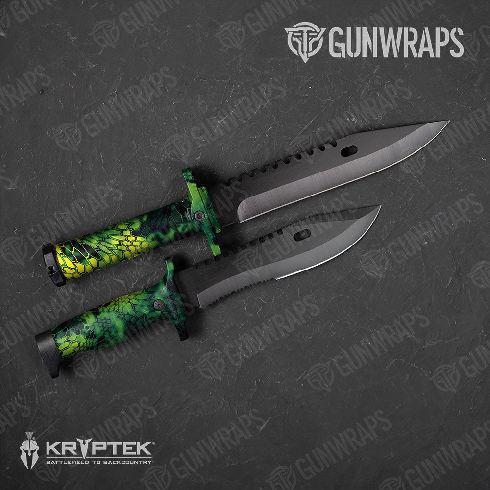 Kryptek Toxic Waste Gun Skin Vinyl Wrap