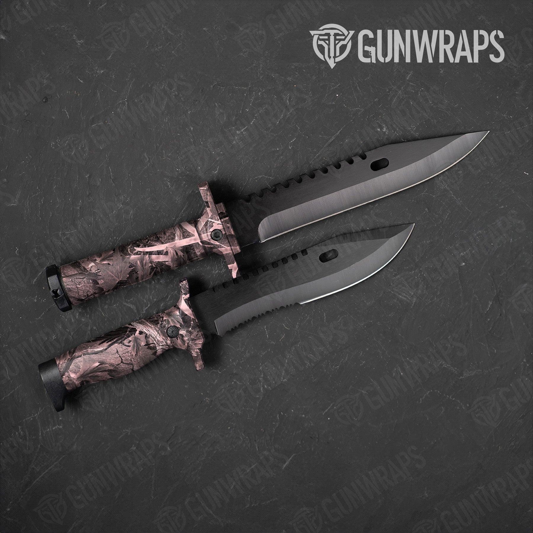 Nature Pink Grassland Gun Skin Vinyl Wrap