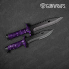 Paintball Elite Purple Gun Skin Vinyl Wrap