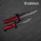 Paintball Elite Red Gun Skin Vinyl Wrap