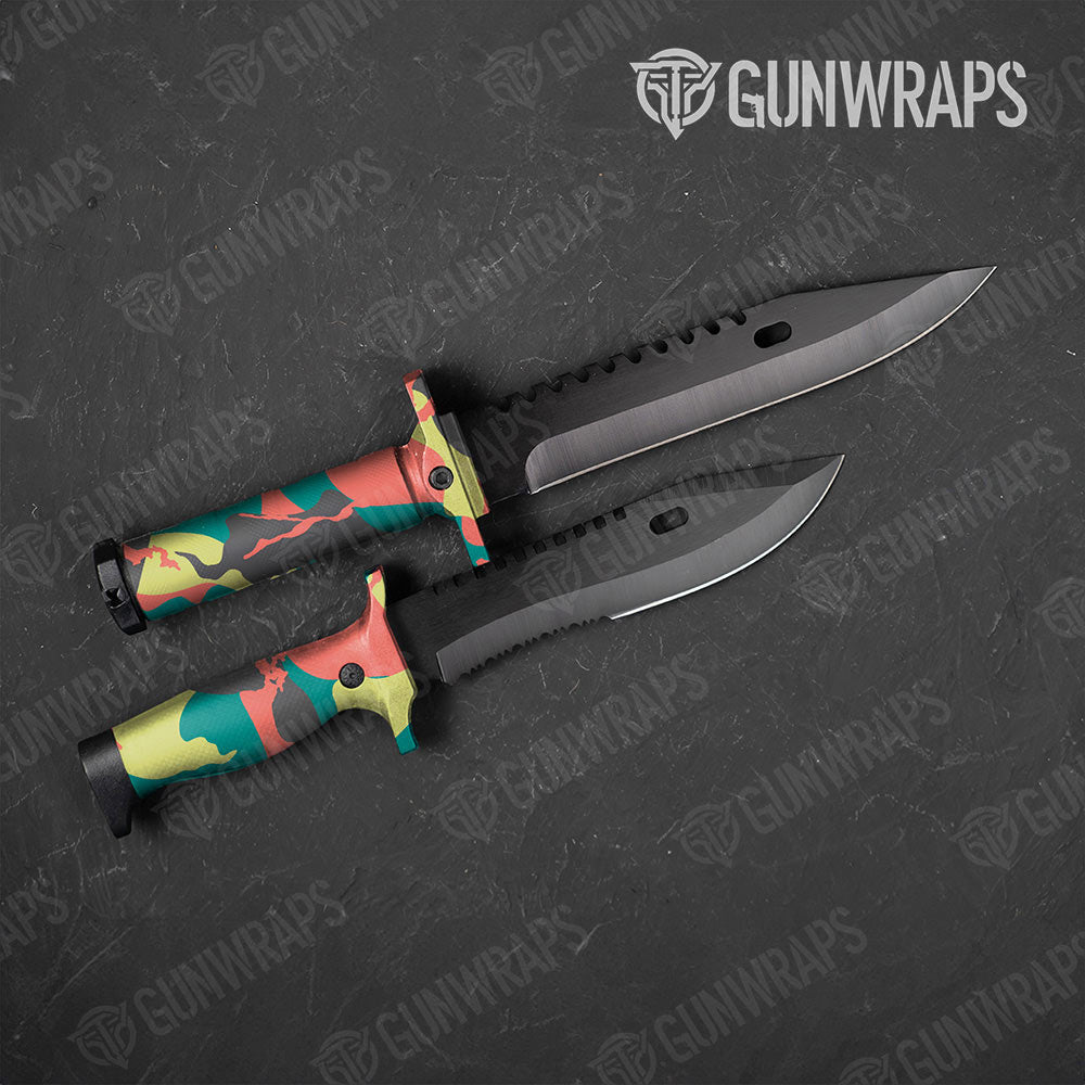 Ragged Fiesta Gun Skin Vinyl Wrap