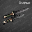 Ragged Woodland Gun Skin Vinyl Wrap
