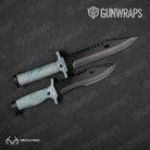 Realtree Aspect Ice Water Gun Skin Vinyl Wrap