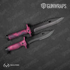 Realtree XTREME Dark Magenta Gun Skin Vinyl Wrap