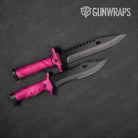 Sharp Elite Magenta Gun Skin Vinyl Wrap