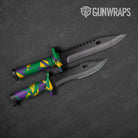 Sharp Mardi Gras Gun Skin Vinyl Wrap