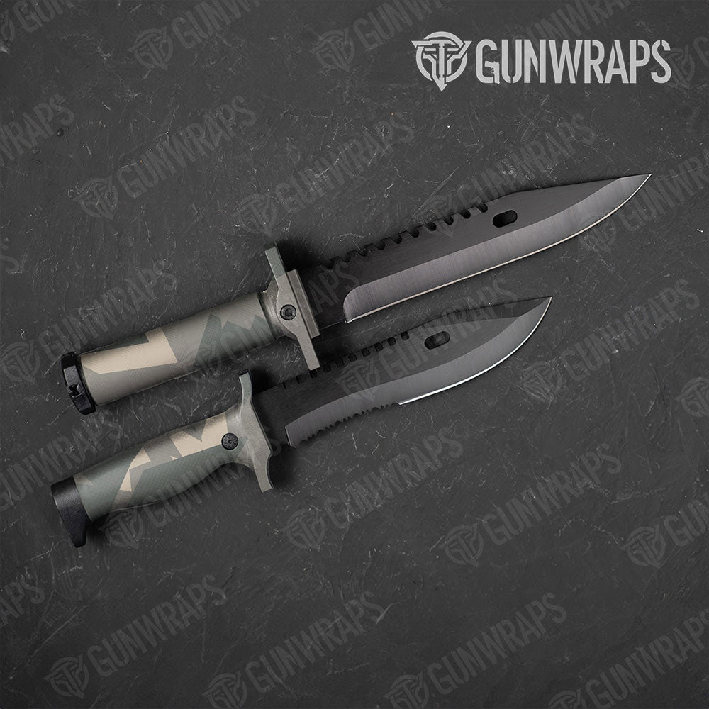 Shattered Army Gun Skin Vinyl Wrap