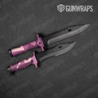 Shattered Floral Gun Skin Vinyl Wrap