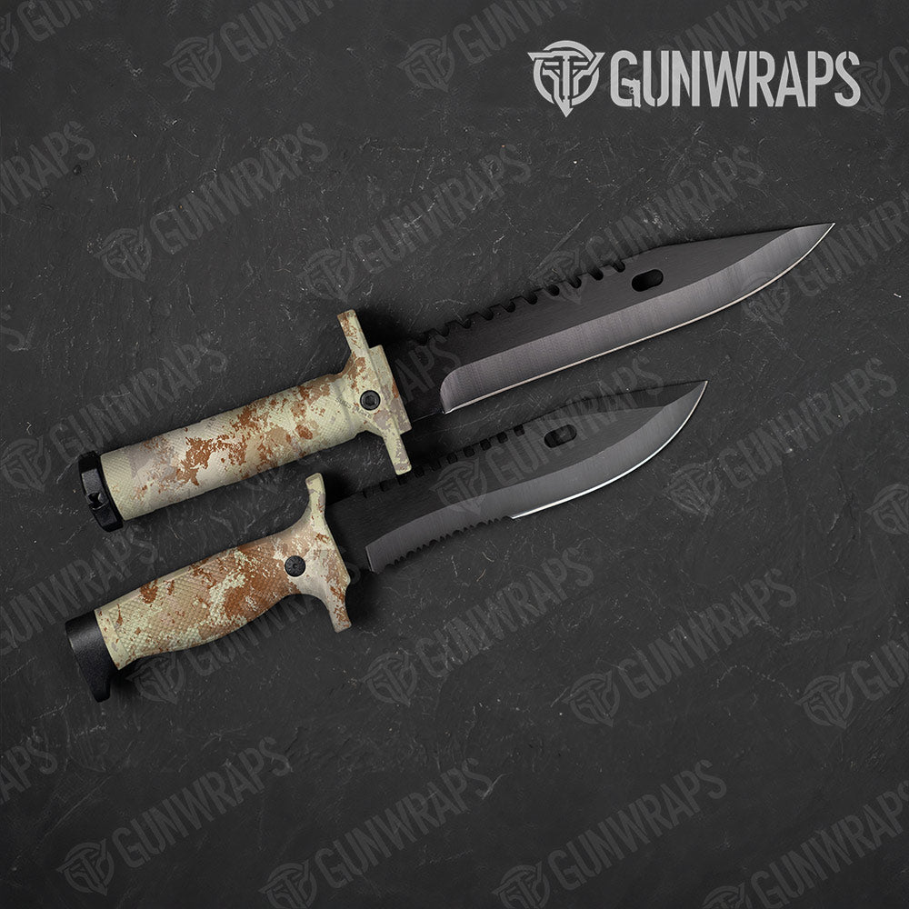 Substrate Simpson Desert Gun Skin Vinyl Wrap