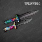 Tie Dye Clementine Kiss Gun Skin Vinyl Wrap